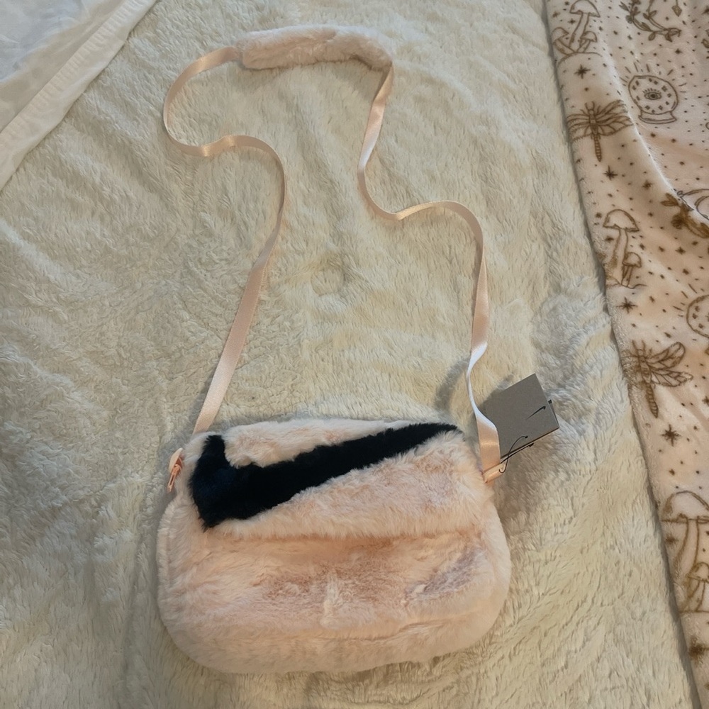 Brand new Nike fur bag